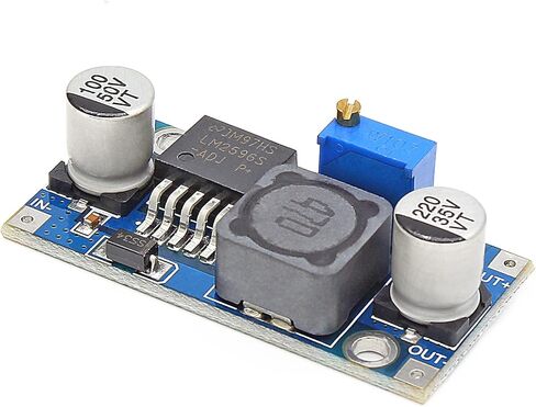 5 قطع LM2576 DC-DC محول فرق الجهد 3A وحدة تنحى قابلة للتعديل مع مؤشر LED للإخراج in Kuwait