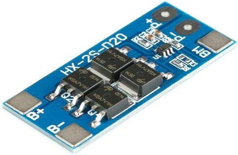 2 قطعة 2S 13A لوح حماية 2S 7.4V 8.4V 13A بطارية ليثيوم لوح حماية PCB BMS لوح حماية لخلية بطارية ليثيوم أيون in Saudi Arabia