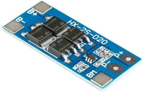 2 قطعة 2S 13A لوح حماية 2S 7.4V 8.4V 13A بطارية ليثيوم لوح حماية PCB BMS لوح حماية لخلية بطارية ليثيوم أيون in Saudi Arabia