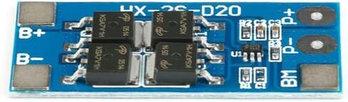 2 قطعة 2S 13A لوح حماية 2S 7.4V 8.4V 13A بطارية ليثيوم لوح حماية PCB BMS لوح حماية لخلية بطارية ليثيوم أيون in Saudi Arabia