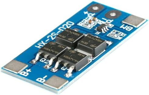 2 قطعة 2S 13A لوح حماية 2S 7.4V 8.4V 13A بطارية ليثيوم لوح حماية PCB BMS لوح حماية لخلية بطارية ليثيوم أيون in Saudi Arabia