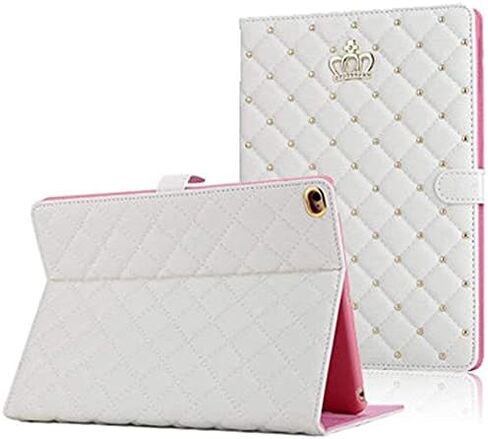 Topwin iPad Mini 6 Case (8.3-Inch,2021 Model), Crown Bling Diamond Cute PU Leather Smart Auto Sleep/Wake with Kickstand Shockproof for Apple iPad Mini 6th Gen 8.3 Inch (Pink) in Saudi Arabia