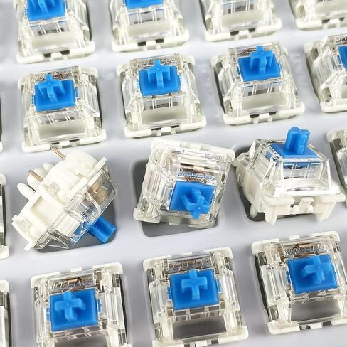 DRAOZA Gateron G White Pro 3.0 Switches,5-Pin Pre Lubed RGB SMD Linear Switches for MX Gaming Mechanical Keyboard (G Pro 3.0,White,36PCS) in Saudi Arabia