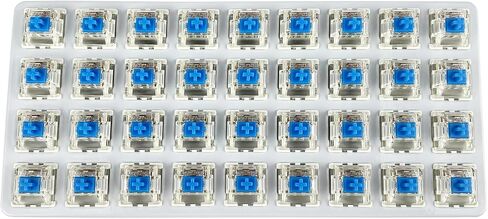 DRAOZA Gateron G White Pro 3.0 Switches,5-Pin Pre Lubed RGB SMD Linear Switches for MX Gaming Mechanical Keyboard (G Pro 3.0,White,36PCS) in Saudi Arabia