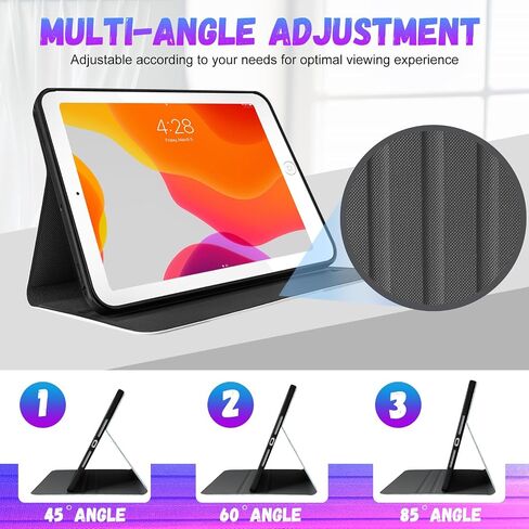حافظة لجهاز iPad الجيل الخامس/السادس، لجهاز Apple iPad Air الجيل الأول/الثاني، لجهاز iPad Pro 9.7 بوصة حافظة لطيفة للأطفال والنساء والبنات Folio Sun Moon غطاء بتصميم جمالي رائع لجهاز iPad 5/6، Air 1/2، Pro 9.7 in Saudi Arabia
