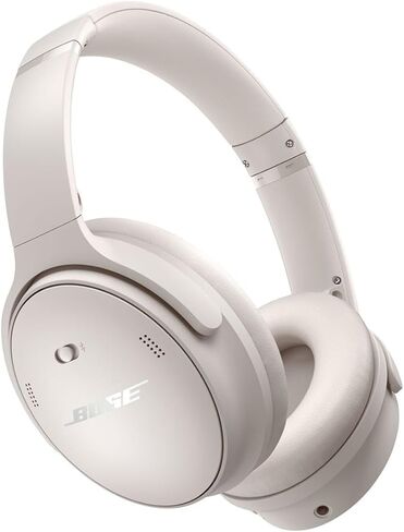 سماعات رأس Bose QuietComfort اللاسلكية المانعة للضوضاء، سماعات رأس بلوتوث فوق الأذن مع عمر بطارية يصل إلى 24 ساعة مع شاحن محمول لاسلكي Green Extreme (دخان أبيض) in Kuwait