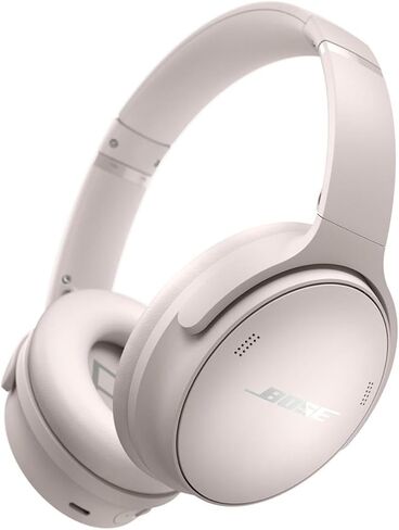 سماعات رأس Bose QuietComfort اللاسلكية المانعة للضوضاء، سماعات رأس بلوتوث فوق الأذن مع عمر بطارية يصل إلى 24 ساعة مع شاحن محمول لاسلكي Green Extreme (دخان أبيض) in Kuwait