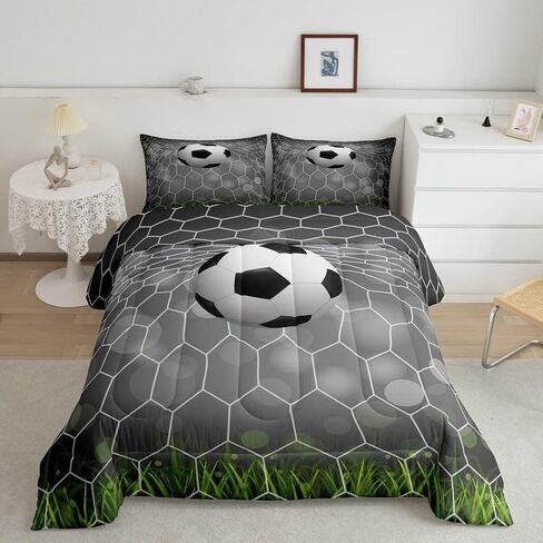 Erosebridal Boys Construction Comforter Set Full Size Excavator Truck Kids Bedding Set Cartoon Car Tractor Vehicle Toddler Bed Set Crane Bulldozer Quilt Set Yellow Blue 2 Pillow Cases Child Room Decor in Saudi Arabia