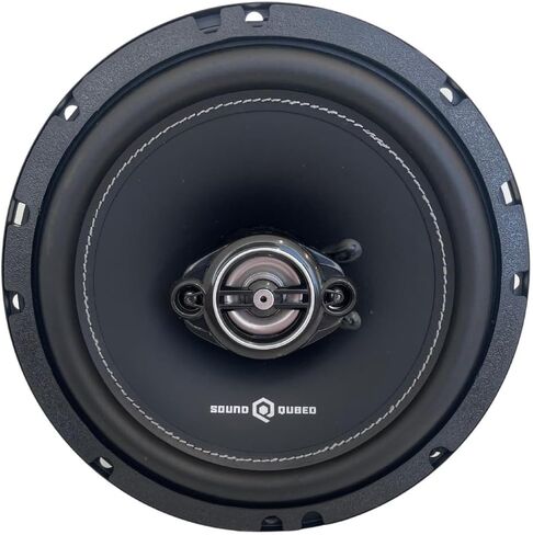 SOUND Q QUBED Soundqubed HDS 6.5 بوصة زوج من مكبرات الصوت المحورية زوج ثنائي الاتجاه (6.5 بوصة) مكبرات صوت للسيارة 300 وات أقصى تصنيف للطاقة زوج مكبرات صوت عالية الإخراج ممتازة مجموعة كاملة in Kuwait