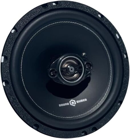 SOUND Q QUBED Soundqubed HDS 6.5 بوصة زوج من مكبرات الصوت المحورية زوج ثنائي الاتجاه (6.5 بوصة) مكبرات صوت للسيارة 300 وات أقصى تصنيف للطاقة زوج مكبرات صوت عالية الإخراج ممتازة مجموعة كاملة in Kuwait