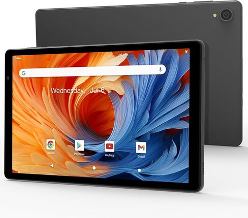 تابلت ApoloSign Android 13، أجهزة لوحية تعمل باللمس مقاس 10.1 بوصة مع معالج ثماني النواة، بطارية 5000 مللي أمبير في الساعة، شاشة، تخزين كبير، ذاكرة وصول عشوائي 128 جيجابايت عبر TF، WiFi، BT 5.0، كاميرا مزدوجة، دعم شاشة مقسمة (رمادي) in Kuwait