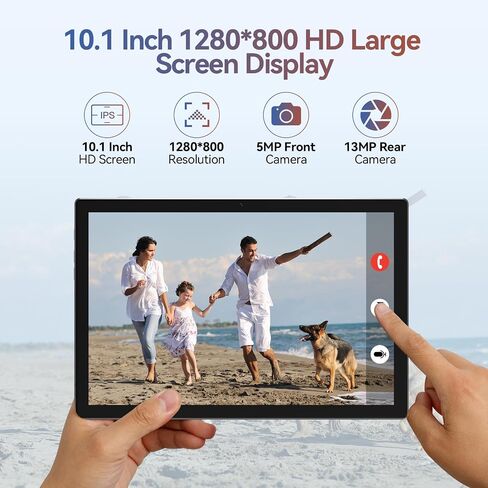 Tablet 2024 Newest Android 14 Tablets, 10 inch Tablet (4+4)GB RAM 64GB ROM 1TB Expand, 2 in 1 Tablet with Case, Keyboard,Stylus, Octa-Core Tablet PC, WiFi 6, Bluetooth, Dual Camera,6000mAh Battery in Saudi Arabia