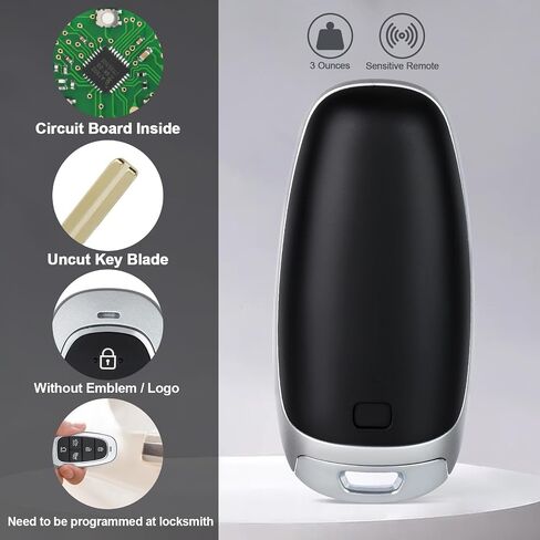 Keyless Entry Proximity Remote Key Fob Replacement for Hyundai Santa Cruz 2022 2023 TQ8-FOB-4F27 95440-K5000 433MHz in Saudi Arabia