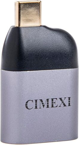 محول CIMEXI USB C إلى HDMI - فيديو 4K 60 هرتز - موصل محول أثناء التنقل لأجهزة الكمبيوتر المحمول، MacBook Pro/Air، Dell XPS، Acer Swift، Lenovo ThinkPad والمزيد in Saudi Arabia