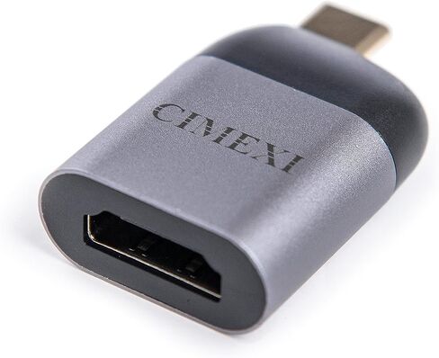 محول CIMEXI USB C إلى HDMI - فيديو 4K 60 هرتز - موصل محول أثناء التنقل لأجهزة الكمبيوتر المحمول، MacBook Pro/Air، Dell XPS، Acer Swift، Lenovo ThinkPad والمزيد in Saudi Arabia
