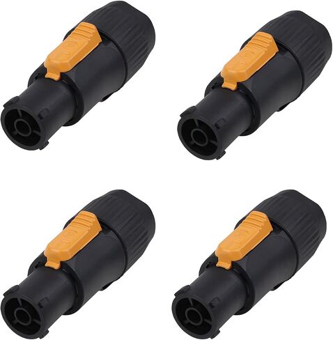 موصلات هيكل Toronce PowerCon TRUE المقاومة للماء PowerCon 20A للحماية الخارجية IP65 (SAC3MX_4 Pack) in Kuwait