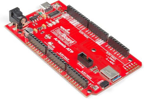 SparkFun RedBoard Artemis ATP لوحة تطوير التعلم الآلي تتضمن BLE 1 ميجابايت فلاش USB-C Qwiic I2C MEMS ميكروفون متوافق مع منصة Arduino IDE، تشغيل نماذج TenserFlow Mega Footprint in Saudi Arabia