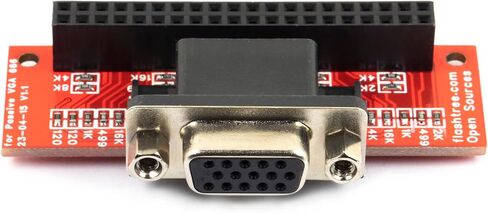 for Passive VGA666 VGA 666 Breakout Board 40 Pins GPIO to VGA Compatible for Raspberry Pi 3B / 2B / B+ / A+ in Saudi Arabia
