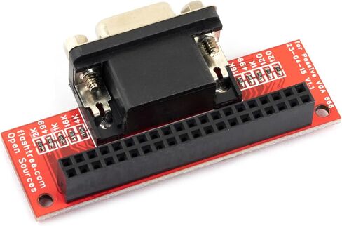 for Passive VGA666 VGA 666 Breakout Board 40 Pins GPIO to VGA Compatible for Raspberry Pi 3B / 2B / B+ / A+ in Saudi Arabia