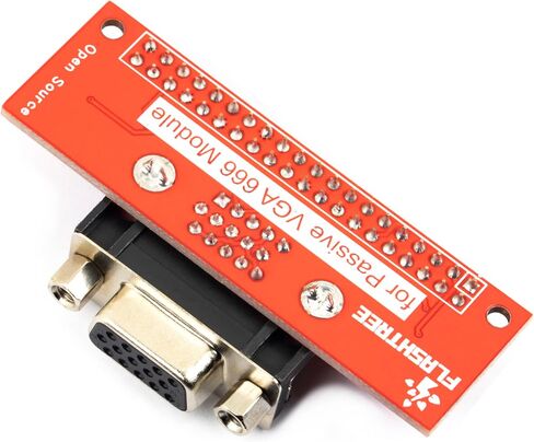 for Passive VGA666 VGA 666 Breakout Board 40 Pins GPIO to VGA Compatible for Raspberry Pi 3B / 2B / B+ / A+ in Saudi Arabia