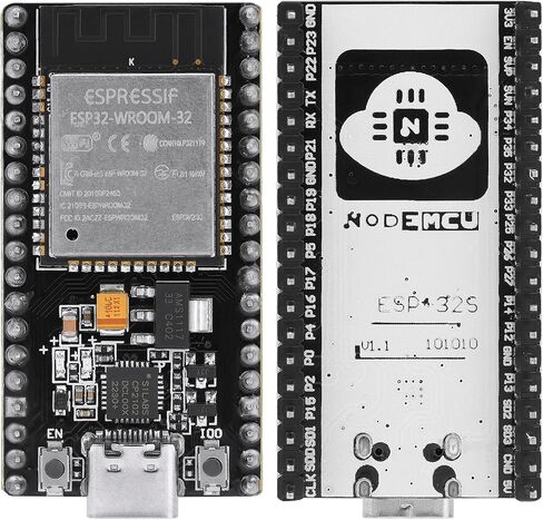 4 Pack ESP32 Board ESP32-32D WROOM Module CP2012 USB C 38 Pin WiFi+Blue tooth Type-C Interface ESP32-DevKitC-32 Development Board STA/AP/STA+AP in Saudi Arabia