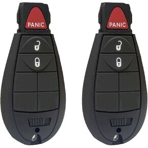 Remote Key Fob Fobik Compatible for Dodge Ram 1500 2013 2014 2015 2016 2017 2018 2019 2020 2021 2500 3500 4500 5500 2013-2018 Keyless Entry Remote Control(FCC ID: GQ4-53T)