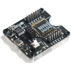 ESP8266 Burner Development Board Test Frame Module Downloader Support for ESP-12F ESP-07S ESP-12E ESP-01S ESP12S ESP-01 Flash Download Tool Test Board Code Burner