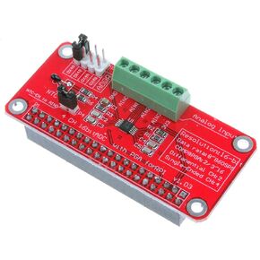 NOYITO 4-Channel 16-Bit ADC with PGA for RPI Raspberry PI 16 Bits I2C ADS1115 Module ADC 4 Channel for Raspberry Pi 3 2 Model B B+