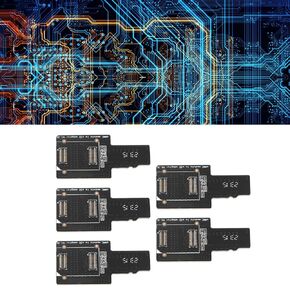 EMMC to USD Board, 5 Pcs EMMC to USD Adapter Produce Intermittent Images EMMC to Storage Card Adapter Board EMMC, Conditional Access Modules rk3399