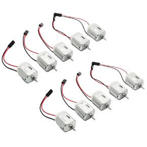 DC Motor 3V 6V for Hobby Toy Projects with Arduino, ESP32, ESP8266, Raspberry Pi, 10 Pieces
