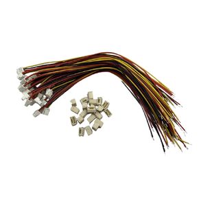 20Pairs Micro JST GH 2Pin 1.25mm Male Female Connector, GH1.25 Terminal Connector Wire Cable 15cm 28AWG