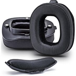 Ear Pads Headband Compatible with Astro A40 TR Headset (Leather)