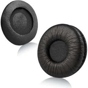 Replacement Ear Pads for Sony Headphones, 70mm Headset Ear Cushions Soft Earpads for Sony MDR-ZX100 ZX110 ZX110NC ZX110AP ZX300 ZX310 ZX330BT, WH-CH500 CH510 CH520, MDR-V150 V200 V250 DR-BTN200-2 Pack