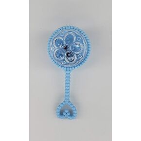12X Baby Shower Favors Party Decoration It's a Girl & It's a Boy Mini Rattles (Pink Mini Rattle)