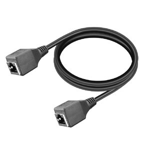 YACSEJAO 2FT Cat6 Ethernet Extender RJ45 8p8c Female to Female Extender Cable Ethernet FTP Shielded Internet Connector in Line Female to Female Coupler