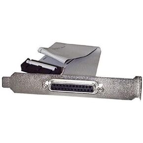 StarTech.com 16in DB25 Parallel Female to IDC 26 Pin Header Slot Plate (PLATE25F16)