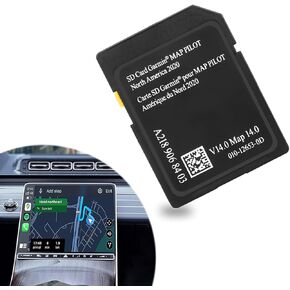 بطاقة SD للملاحة في السيارة OEM#A2189068403، بطاقة SD لخريطة GPS لأمريكا الشمالية متوافقة مع نظام Mercedes C-Class، B-Class، E-Class، بطاقة ذاكرة SD للسيارة لنظام الصوت 20 NTG5/Code 522 in Kuwait