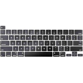 Willhom Keyboard Key Caps, Keycap Full Set of US Replacement for MacBook Pro Retina 16" 2019 (A2141),13" 2020 (A2289, A2251)