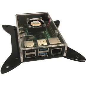VESA Mount Case for Raspberry Pi 4 with Fan