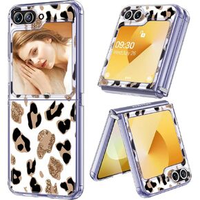 Z Flip 6 Case for Samsung Galaxy Z Flip6 5G Phone Case Women, Cute Skull Rose Flower Design, Slim Flexible Silicone Bumper Anti-Scratch Shockproof Protective Cover for Samsung Z Flip 6 5G (Mandala)