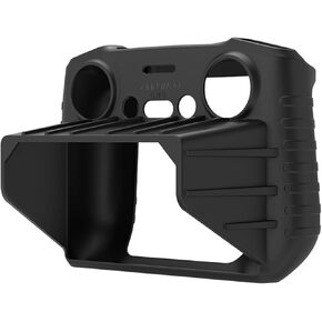 Silicone Remote Cover Compatible with DJI Air 3 RC 2, Sun Hood Sunshade Protective Case for Drone, Black