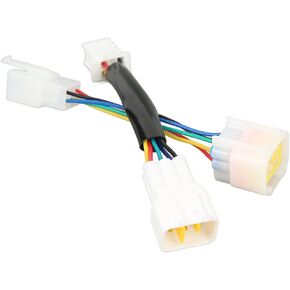 Qiilu Electric Motorcycle Hall Sensor Adapter 2PCS Electric Motorcycle Hall Adapter IP67 Waterproof Sensitive High Efficiency Controller Adapter