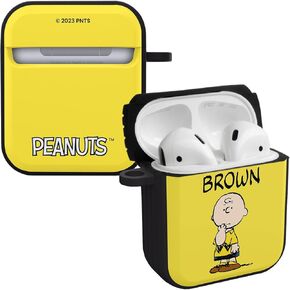 AFFINITY BANDS Peanuts Classic HDX Case Cover Compatible with Apple AirPods Gen 1 & 2 (Snoopy)