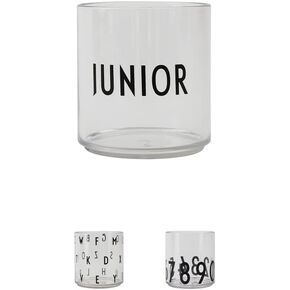 Design Letters Straw lid for Baby and Kids Personal Drinking Glass in tritan (Green) - BPA-Free, BPS-Free and EA-Free, Easy to Drink of, Keeps The Straw in Place with a Stopper, Dishwasher Safe, 15 g