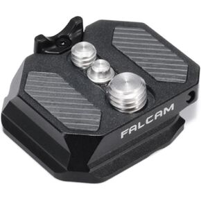 FALCAM F38&F50 Dual-Screw Quick Release Plate with 1/4" to 3/8" Screw Aluminum Quick Release System QR Plate