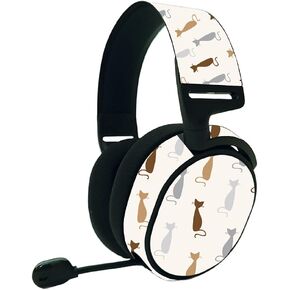 MightySkins Skin Compatible with SteelSeries Arctis 9 - Cat Lady | Protective, Durable, and Unique Vinyl Decal wrap Cover | Easy to Apply, Remove, and Change Styles | Made in The USA