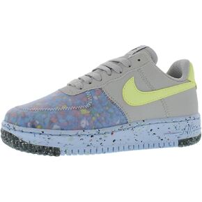 Nike Air Force 1 Crater Womens Shoes Size 5.5, Color: Grey/Volt/Blue