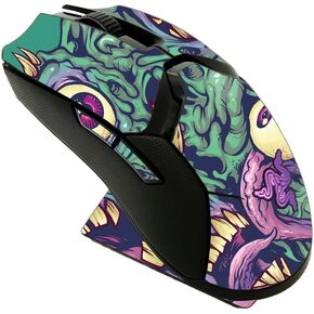 MightySkins Skin Compatible with Razer Viper Ultimate - Eyes and Teeth | Protective, Durable, and Unique Vinyl Decal wrap Cover | Easy to Apply, Remove, and Change Styles | Made in The USA
