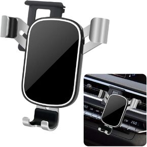 LUNQIN Car Phone Holder for Lexus UX 2019 2020 2021 2022 2023 2024 2025 UX200 UX250H UX300H SUV Auto Interior Accessories Best Cell Phones Mount Cellphone Mobile Cradle Charging Navigation Bracket