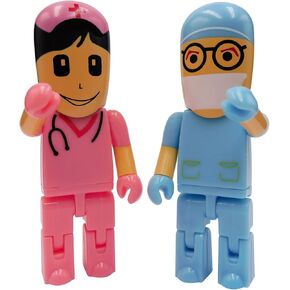 32GB USB Flash Drives Memory Sticks Thumb Drive 2 Pack Surgeon & Nurse